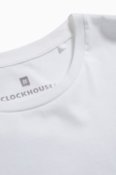 Herren - CLOCKHOUSE - T-Shirt - weiß