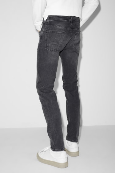 Mężczyźni - CLOCKHOUSE - skinny jeans - dżins-szary