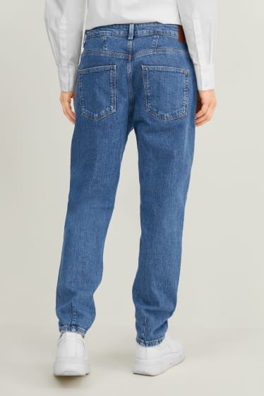 Kobiety - Tapered jeans - dżins-niebieski