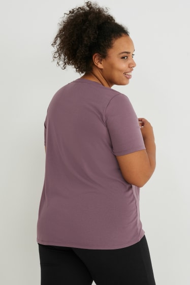 Femei - Bluză funcțională - violet melanj