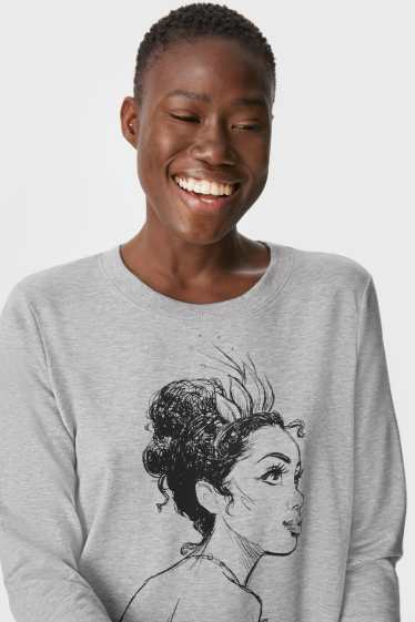 Women - Pyjamas - The Princess and the Frog - light gray-melange
