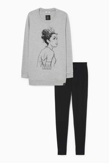 Women - Pyjamas - The Princess and the Frog - light gray-melange