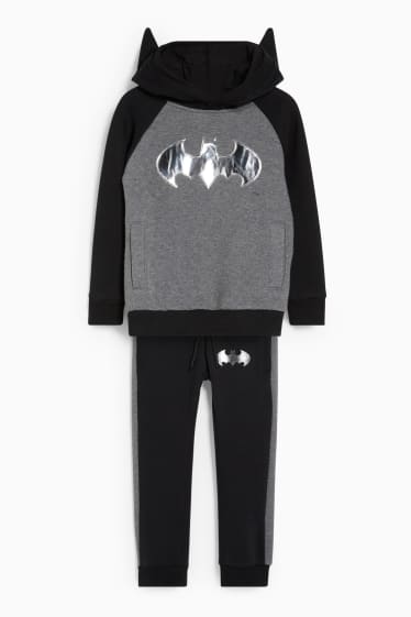 Kinderen - Batman - set - hoodie en joggingbroek - 2-delig - zwart