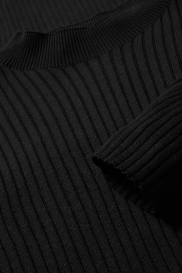 Jóvenes - CLOCKHOUSE - vestido de punto - negro