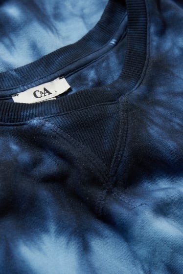 Women - Sweatshirt dress - dark blue