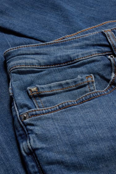 Women - MUSTANG - straight jeans - high waist - Sissy - denim-blue