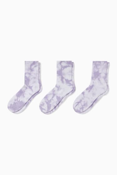 Women - Multipack of 3 - socks - lilac
