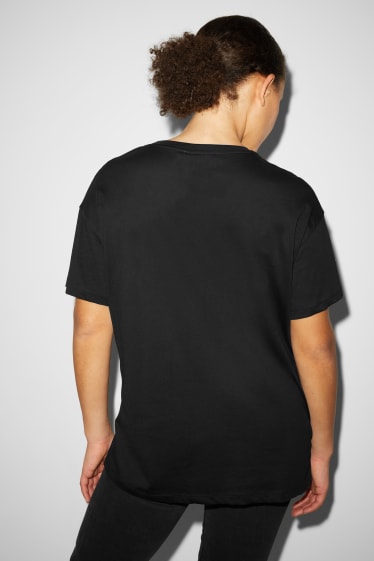 Femei - CLOCKHOUSE - tricou - TLC - negru