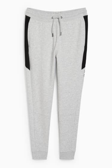 Men - Joggers - light gray-melange