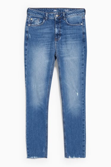 Damen - Slim Jeans - jeansblau