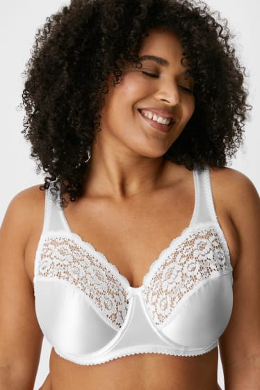 Women - Underwire bra - white