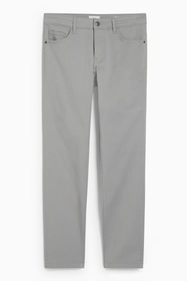 Hombre - Pantalón - slim fit - gris claro
