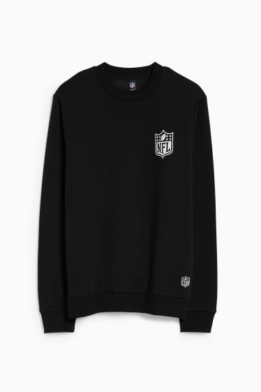 Herren - CLOCKHOUSE - Sweatshirt - NFL - schwarz
