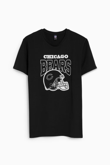 Mężczyźni - CLOCKHOUSE - T-shirt - Chicago Bears - czarny