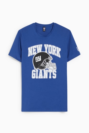 Hombre - CLOCKHOUSE - camiseta - New York Giants - azul