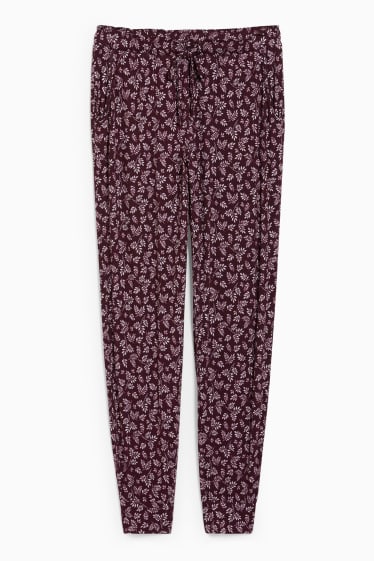 Femmes - Pantalon de pyjama - violet