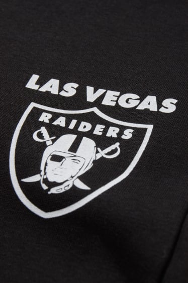 Mężczyźni - CLOCKHOUSE - spodnie dresowe - Las Vegas Raiders - czarny