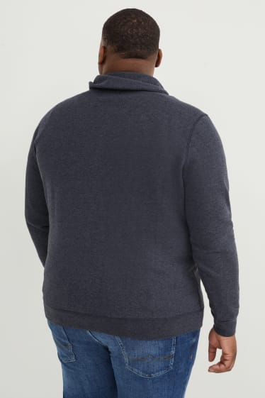 Men - Sweatshirt - dark blue