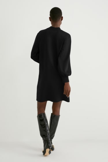 Women - Sweatshirt dress - black