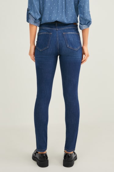 Donna - Skinny jeans - a vita alta - jeans blu