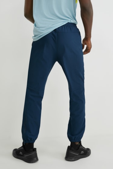 Uomo - Pantaloni sportivi - 4 Way Stretch - LYCRA® - blu scuro