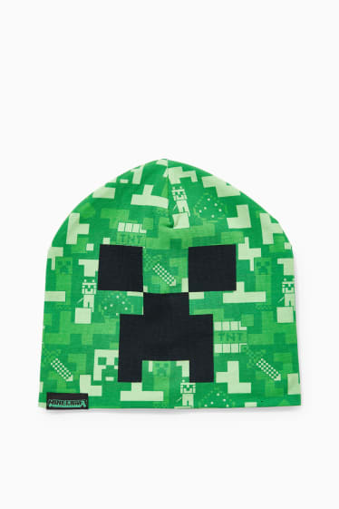 Enfants - Minecraft - bonnet - vert