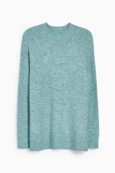 Women - Maternity jumper - green-melange