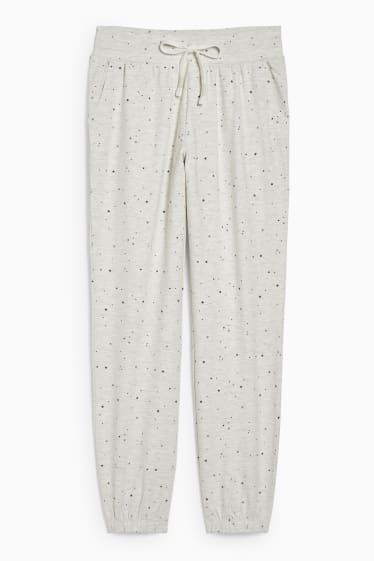 Women - Pyjama bottoms - light gray-melange