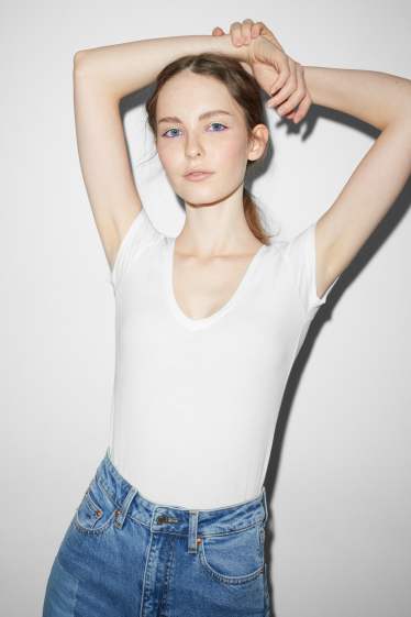 Women - CLOCKHOUSE - T-shirt - white