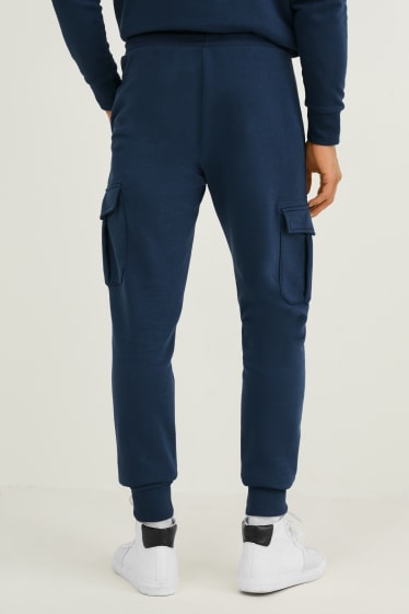 Men - Cargo joggers - dark blue