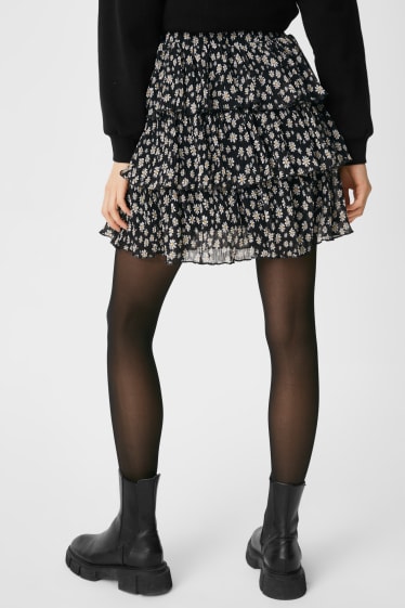 Teens & young adults - CLOCKHOUSE - skirt - black / white