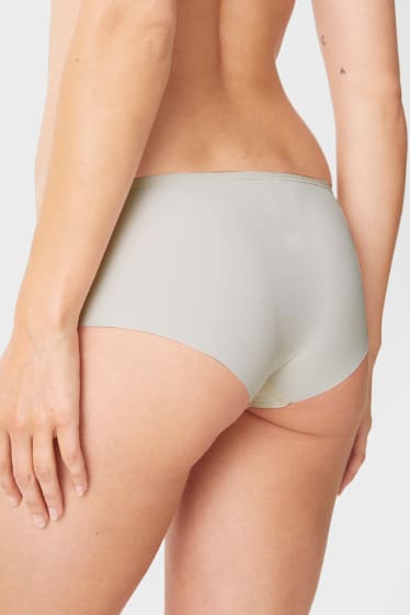 Women - Multipack of 3 - hipster briefs - pearl