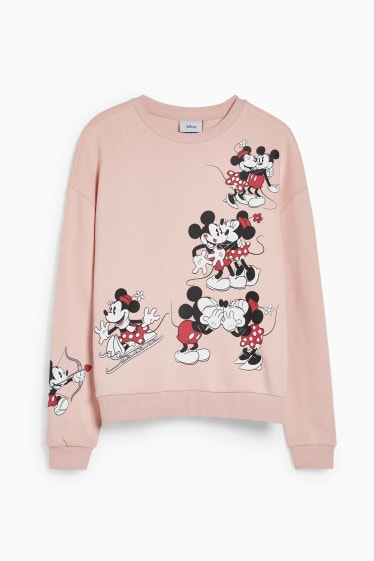 Women - CLOCKHOUSE - sweatshirt - Disney - light rose