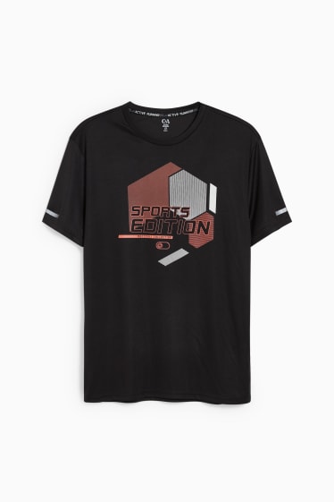 Herren - Funktions-Shirt  - schwarz