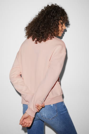 Women - CLOCKHOUSE - sweatshirt - Disney - light rose