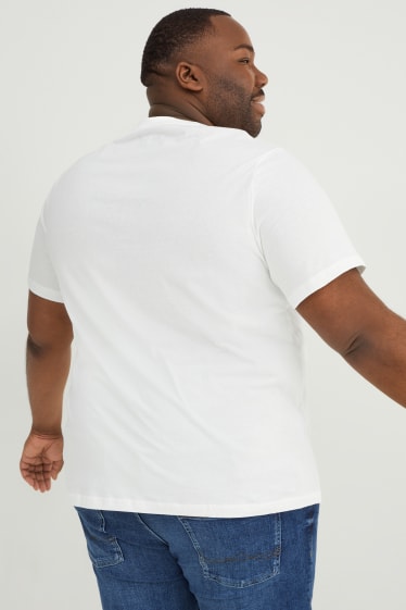Hombre - MUSTANG - camiseta - blanco