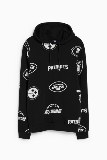 Men - CLOCKHOUSE - hoodie - NFL - black