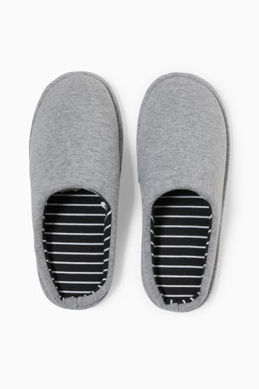 Men - Slippers - gray-melange