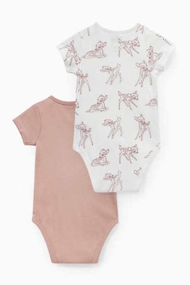 Babies - Multipack of 2 - Bambi - baby bodysuit - light brown