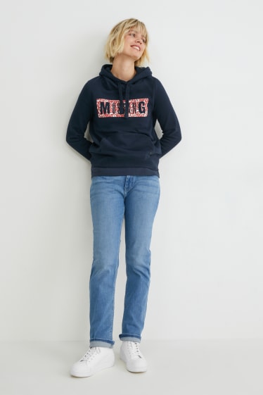 Women - MUSTANG - slim jeans - high waist - Rebecca - blue denim