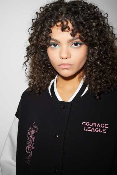 Teens & young adults - CLOCKHOUSE - bomber jacket - black