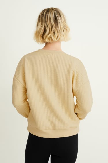 Damen - Sweatshirt - gelb
