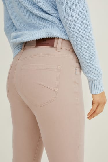 Damen - Skinny Jeans - taupe