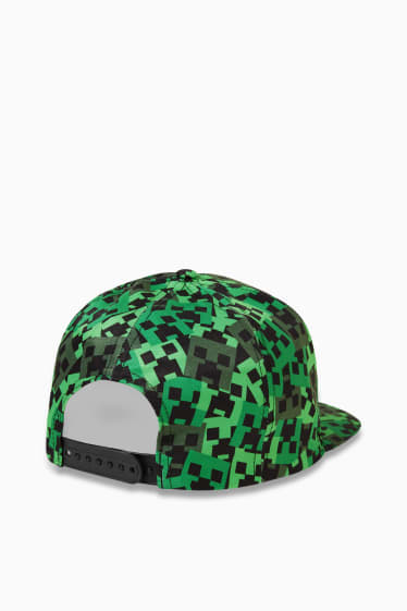Enfants garçons - Minecraft - casquette - vert