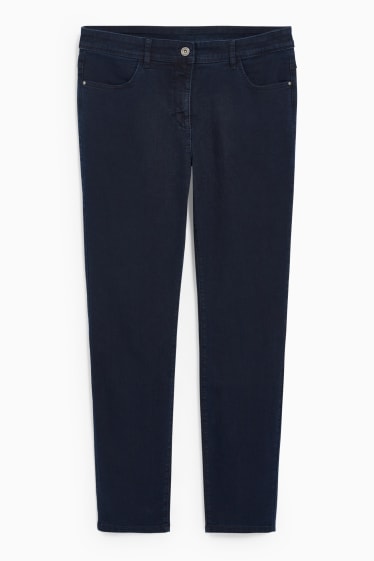 Dámské - Slim jeans - mid waist - džíny - modré