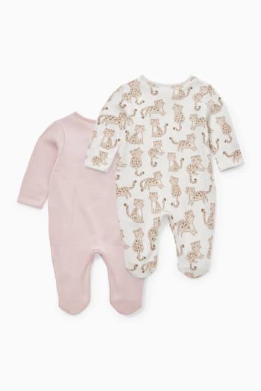 Babies - Multipack of 2 - baby pyjamas - rose