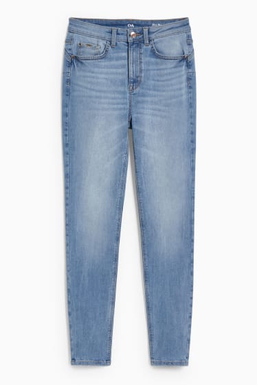 Donna - Skinny jeans - a vita alta - shaping jeans - jeans azzurro
