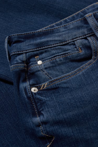 Damen - Flared Jeans - jeansblau
