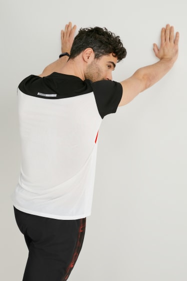 Men - Active T-shirt  - red