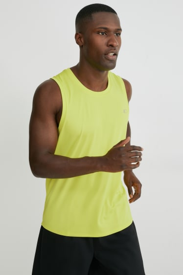 Men - Active T-shirt  - neon yellow